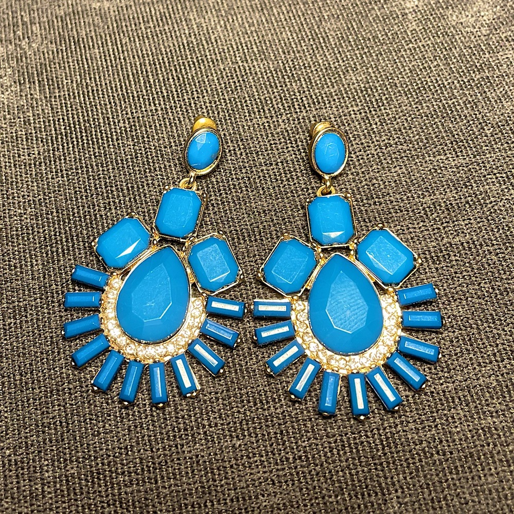 Turquoise Statement Earrings